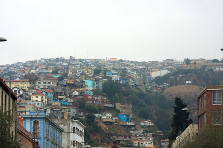 historic city of Valparaiso, Chile photo