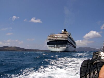 Sea passenger tourism photo