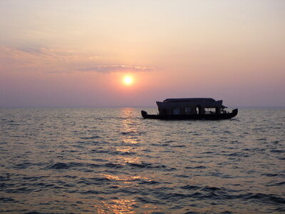 Houseboat Kerala India photo