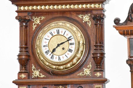 Analog Clock baroque handmade photo