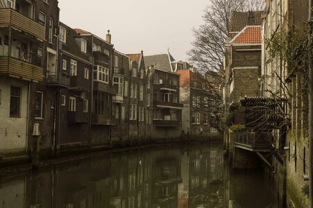 Architecture canal city photo