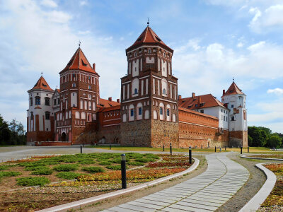 Castle in Belarus photo