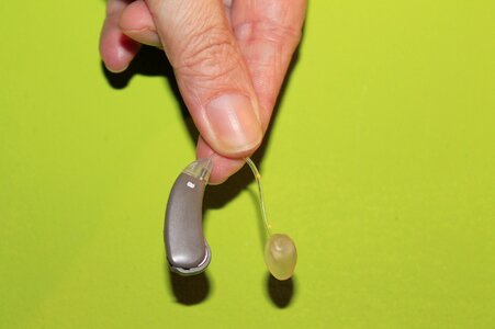 Hearing aid deafness listen photo