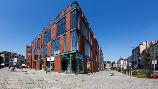 Center modern building poland photo
