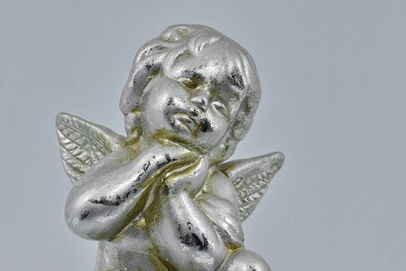 Angel figurine object photo