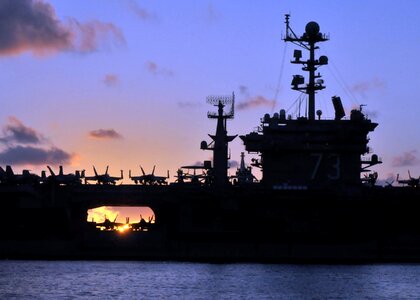 Navy defense aircraft