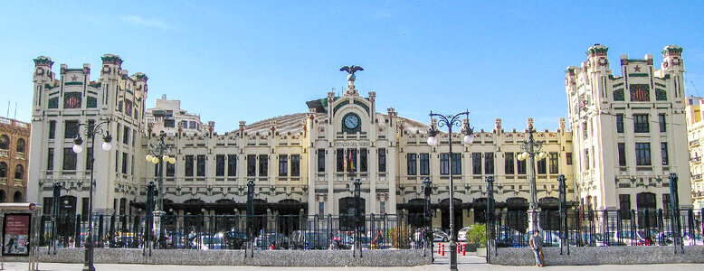 The North Station in Valencia, Spain photo