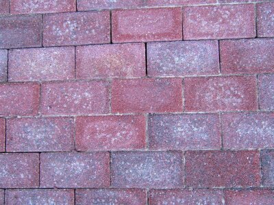 Brick decorative red