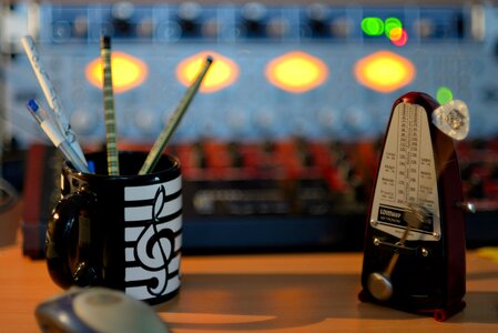 Work table music music production