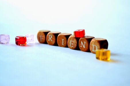 Friend Letter Beads