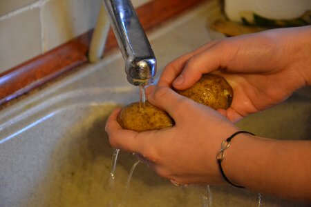 Kitchen sink washcloth photo