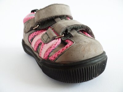 Leisure foot velcro closure
