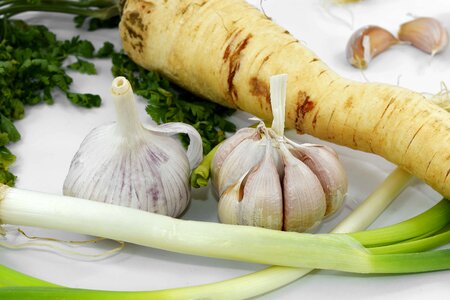 Parsley root ginger photo