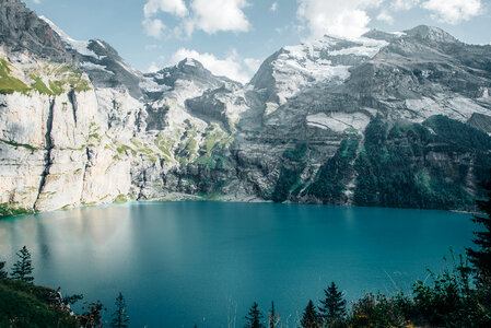 Crystal Clear Alpine Lake photo