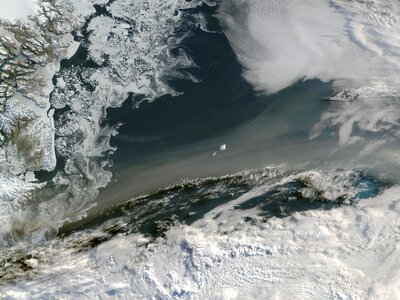 Smoke Over the Greenland Sea photo