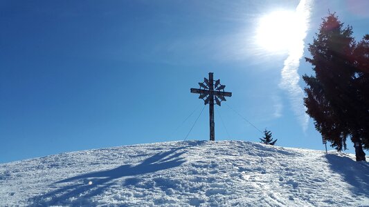 Winter allgäu cross photo