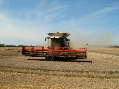 Agriculture crop machinery photo