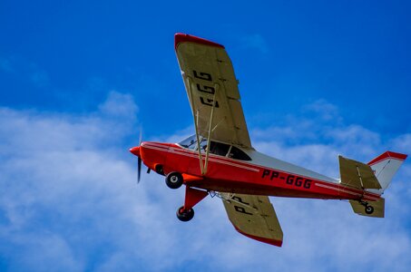 Plane take-off sky