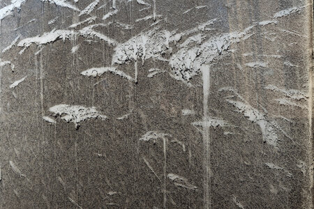 Dirt on Plexiglass