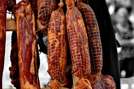 Delicious ham handmade