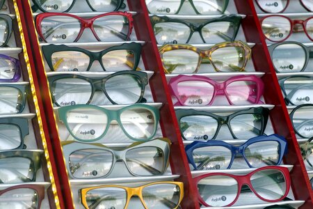 Exhibition eyeglasses glasses