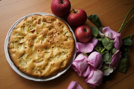 Breakfast apples charlotte photo