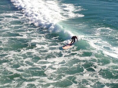 Sea surf wave