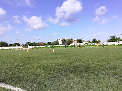 Soccer field sport football photo