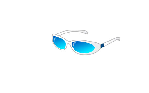 Sport sunglasses icon photo