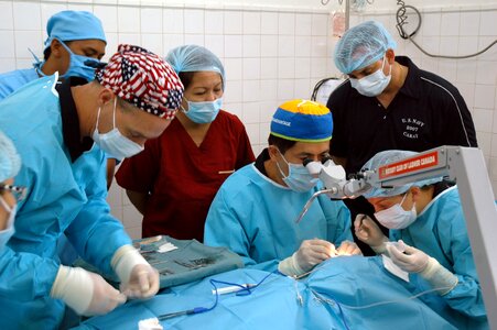 Operation medicine doctors photo