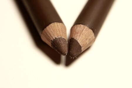 Brown color crayon