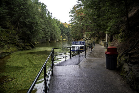 Boat and Walkway to Witches Gulch photo
