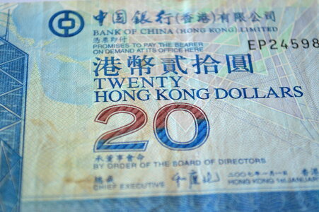 Hong Kong Dollars photo