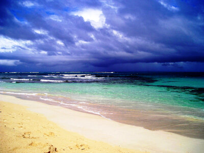 Landscape, beach, and coastline in Puerto Rico photo