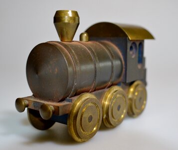 Brass iron object