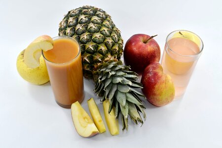 Apples fruit cocktail fruit juice