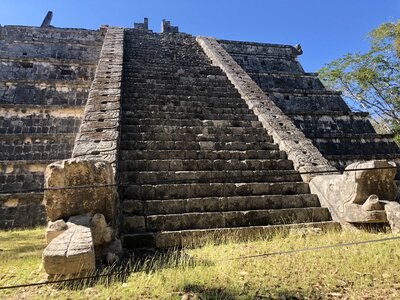 Fortification stairs tourist attraction photo