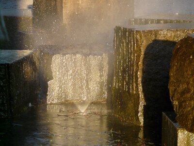 Fountain stones block