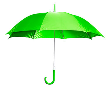 Green Open Umbrella photo