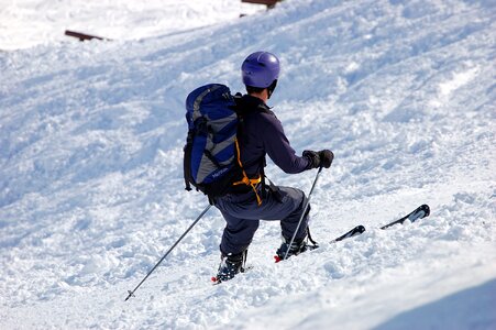Alpine ski alpine skiing downhill skiing photo