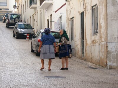 Lady female city