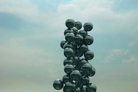 Art artistic ball-shaped