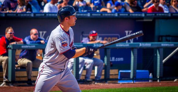 Baseball bat player sports photo