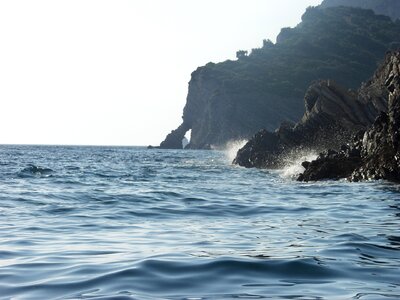 Coast blue wave