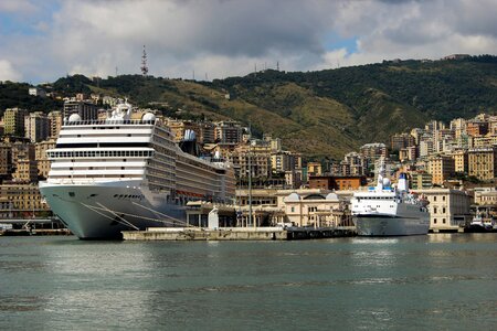 Port mediterranean italian photo