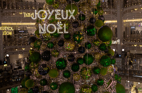 Galeries Lafayette Christmas Decorations photo