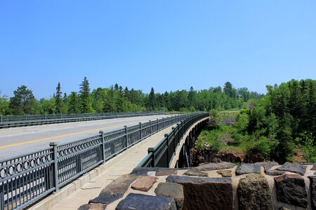 Road landscape wilderness photo