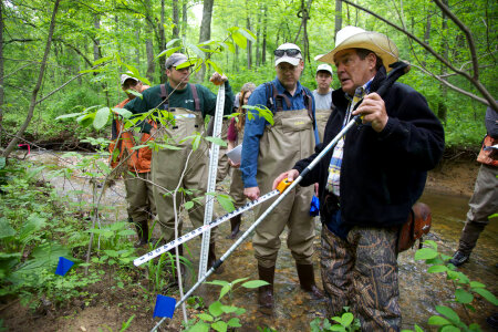 FWS employees surveying and assessing rivers and streams-5