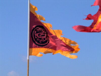 Red orange china