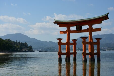 Japan sankei itsukushima shinto shrine miyajima